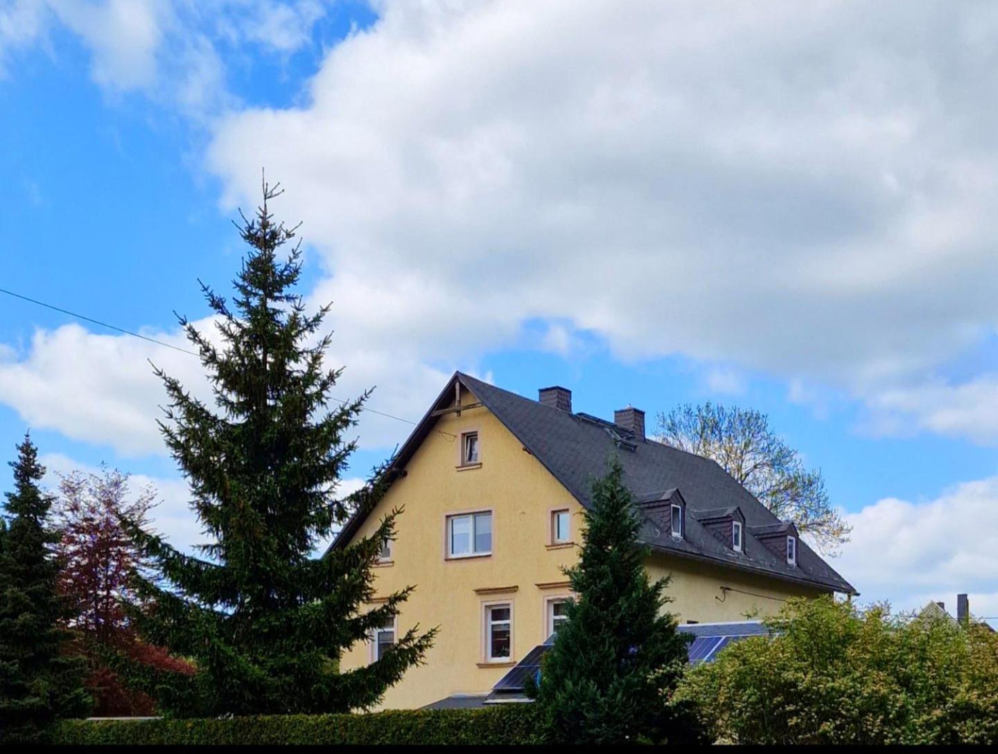 Ferienwohnung Haus Sonnenblick Burkhardtsdorf Exteriör bild